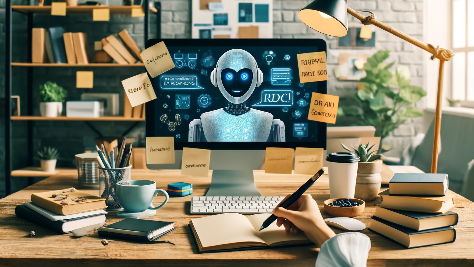 Illustration for Embracing AI for Blogging