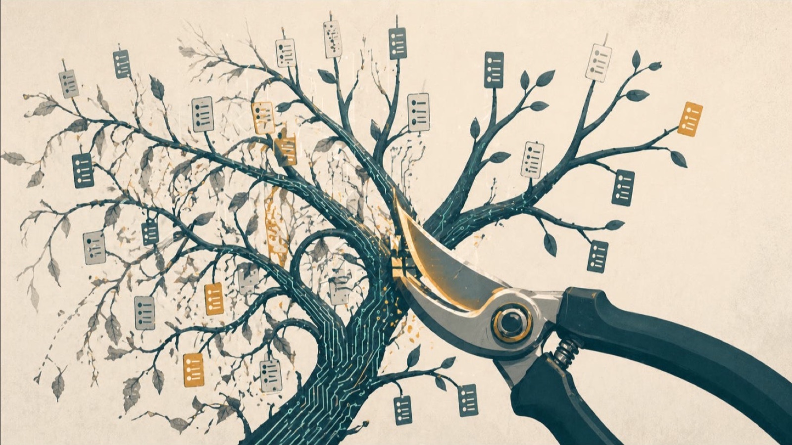 Illustration for Prune Your Agent
